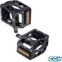 pedale bmx plateforme alu ergots demontables noir d 9/16 (pr)