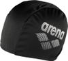 Arena Polyester II Black Swim Cap for Children 6-12 years old