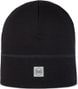 Buff Merino Lightweight Beanie Solid Black