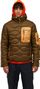 Giacca da uomo con cappuccio Peak Performance Helium Utility Down Brown