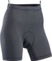 Trägerlose Damen-Radhose Northwave Pro Inner Schwarz
