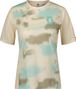 Maglia a maniche corte Scott Trail Vertic Donna Beige/Verde