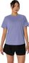 Maglia a maniche corte Asics Core viola da donna