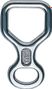 Petzl Eight Discensore Grigio
