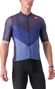 Maillot Manches Courtes Castelli Endurance Pro 2 Bleu Foncé/Violet