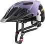 Uvex Quatro cc MTB Helm Zwart/Paars