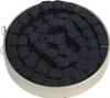 Gusset half link chain assembly 3/32 BLACK Single Speed