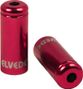 Tappi terminali per guaine freno Elvedes in alluminio 5,0 mm Rosso x10