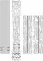 Kit de Protection Cadre Dyedbro Dream Catcher Blanc
