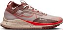 Chaussures de Trail Running Nike React Pegasus Trail 4 GTX Gris Marron Rouge