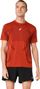 Men's Asics Road Seamless Red Running T-Shirt