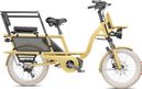 Vélo Cargo GAYA  L'Incroyable Le Court  Moka  pack adulte + barres