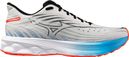 Chaussures Running Mizuno Wave Skyrise 6 Blanc/Bleu/Rouge Homme