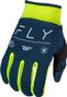 Fly f-16 Gloves Navy/Fluorescent Yellow/White