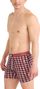 Boxer Saxx Ultra Super Soft Fly Sign Off Rouge/Noir Homme