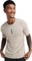 T-shirt cyclisme gravel homme Cedar Beige