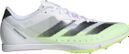 Chaussures d'Athlétisme Unisexe adidas Performance Distancestar Blanc Vert Rose