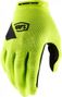 100% Ridecamp Glove Fluo Yellow