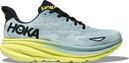 Chaussures Running Hoka Clifton 9 Bleu/Vert Homme