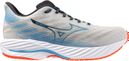 Chaussures Running Mizuno Wave Rider 28 Blanc/Bleu/Rouge Homme