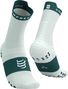 Compressport Pro Racing V4.0 Run High Socks White/Blue