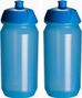 2x Bidons 500 ml - Bleu transparent