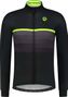 Maillot Manches Longues Velo Rogelli Hero ll - Homme - Jaune/Noir