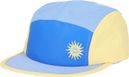 Casquette BV Sport 5 Panel ''Méditerranée'' Bleu/Jaune