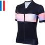 LeBram Agnès Women's Short Sleeved Jersey Black Aurora