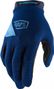 100% Ridecamp Navy / Blue Long Gloves