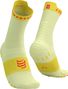 Compressport Pro Racing V4.0 Run High Socks Yellow/Green