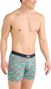 Boxer Saxx Ultra Super Soft Fly Pina Colada Plaid Vert/Rouge Homme