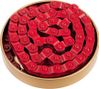 Gusset half link chain mounting 1/8 RED Single Speed