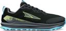 Altra Lone Peak 9+ Trail Running Shoes, Black/Gray/Blue, Men's