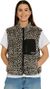 Wendeweste DHaRCO Sherpa Leopard für Damen