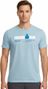 Maglietta a maniche corte Ironman Austria Sky Blue Uomo