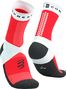 Chaussettes Compressport Ultra Trail V2.0 Blanc/Rouge