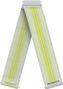 Uhrenarmband für Coros Pace 4, 22 mm, Nylon, weiß-gelb