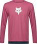 Fox Ranger Berry Red Long Sleeve Jersey for Kids
