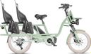 Vélo Cargo GAYA  L'Incroyable Le Long  Amande  pack bébés