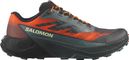 Salomon Pulsar Quiver Men's Trail Running Shoes - Green/Black/Orange
