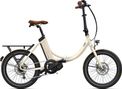 O2 Feel iPeps 5 Shimano Nexus 7V 360 Wh 20'' White Linen Electric Folding Bike