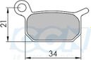 Plaquette frein vtt 09 clarks sintered adapt. formula b4 (pr)