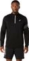 Men's Black Asics Icon 1/2-Zip Top