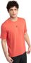 T-shirt cyclisme gravel homme Rockrover Rouge