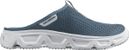Salomon Reelax Slide 6.0 Recovery Shoes Blue White Men's