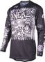 Camiseta de manga larga O'neal Element Rancid negra/gris para niños