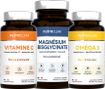 Pack Vitalité - Vitamine  Magnésium  Oméga 3 - Nutraclear -  Pack Santé Mp