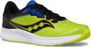 Chaussures Running Saucony Ride 14 Jaune Bleu Enfant