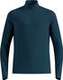 Jersey Odlo Essential Ceramiwarm con media cremallera, azul, para hombre